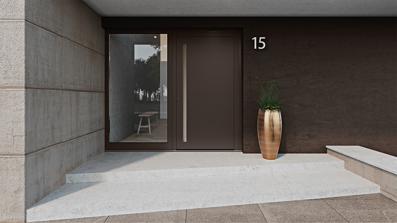 Aluminium-Haustüren von heroal